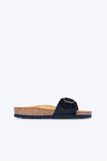 Black single-strap slide