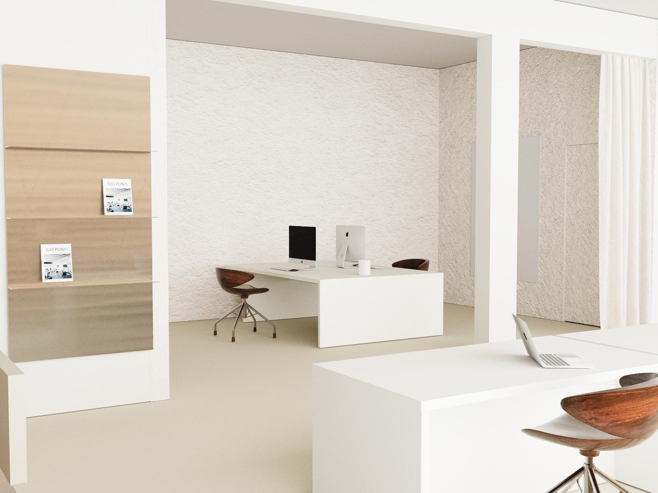 BENCHMARKED office in Cologne: desks next to the studio